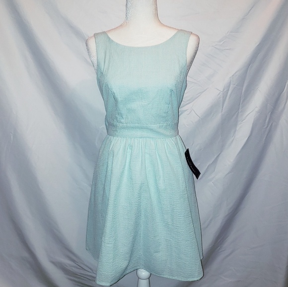 Lauren James Dresses & Skirts - NWT Lauren James Sz Small Green White Dress